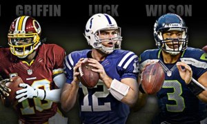 Robert Griffin III, Andrew Luck, and Russell Wilson all made cases for NFL Rookie of the Year in 2012. Griffin III won the award.